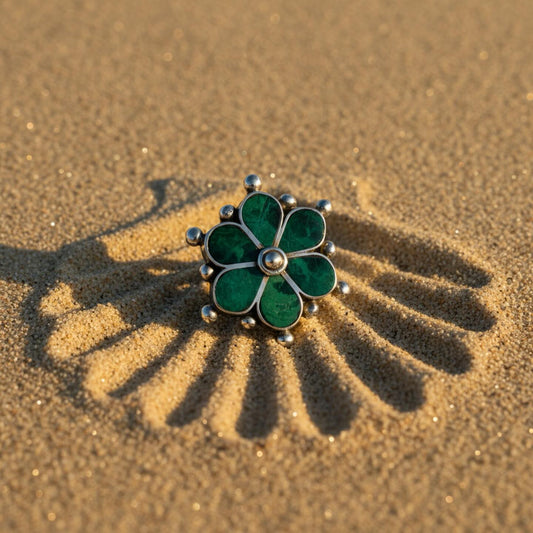 Peruvian Chrysocolla gem stone