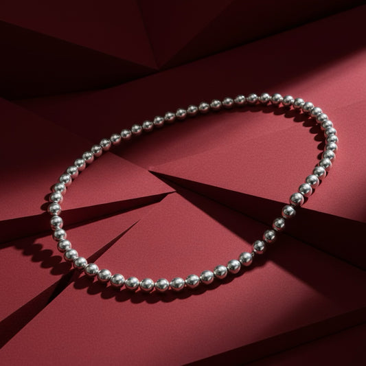 Silver Necklace 950 artisan design